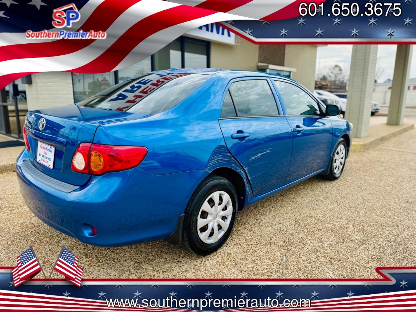 2009 BLUE TOYOTA COROLLA BASE; S; LE; (1NXBU40EX9Z) , located at 922 W. Beacon St., Philadelphia, MS, 39350, (601) 650-3675, 32.770447, -89.127151 - Photo#5